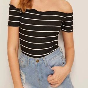 BNWOT Off The Shoulder top